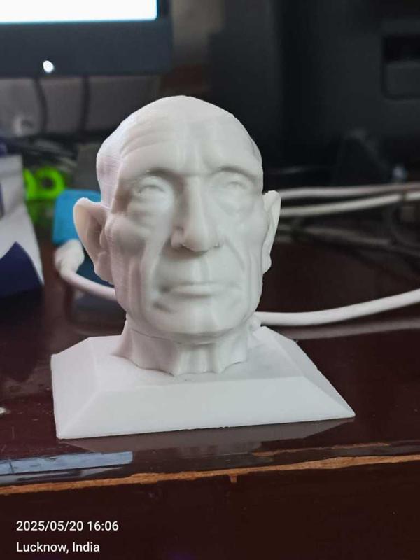 bust of an old man