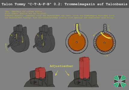 PROTOTYPE Short Dart drum