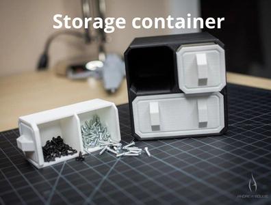 SciFi Small Part Storage Crates