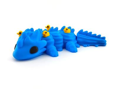 Water Dragon - Multi Color and Single Color