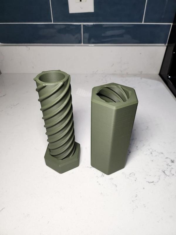 Twisted Hex Bult Assembly