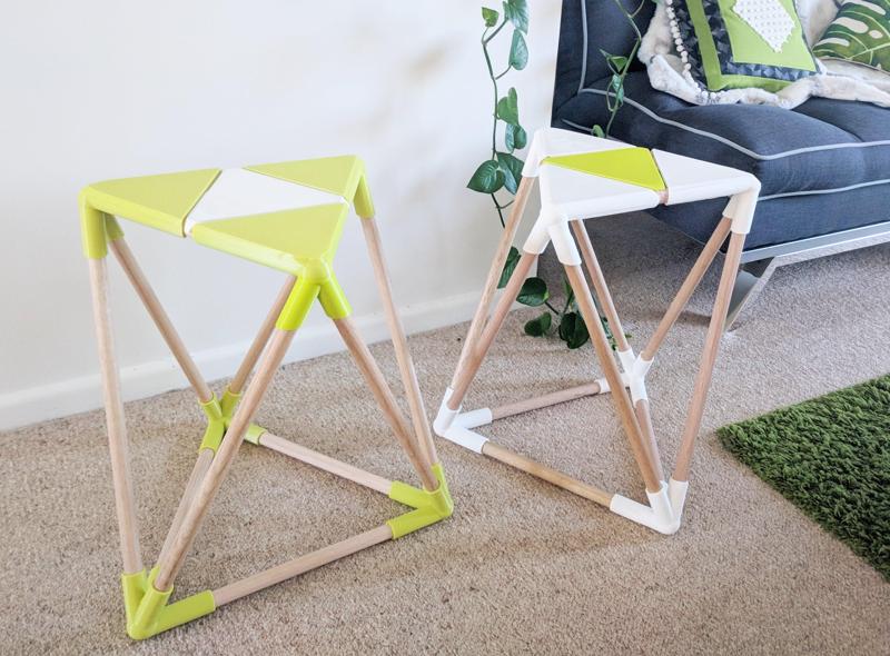 Stool - 3D Printable Life Size Furniture