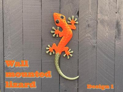Wall Mounted Lizard, Design 1