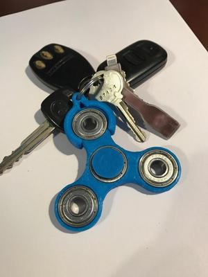 Fidget Spinner Keychain