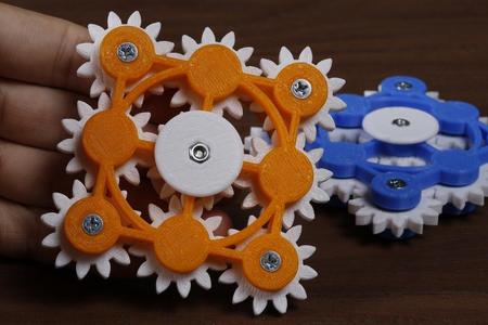 9 Gear Fidget Spinner