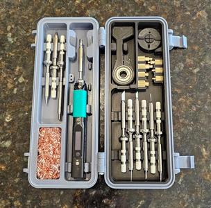 Pinecil 11 short tip + heatset rugged case inserts