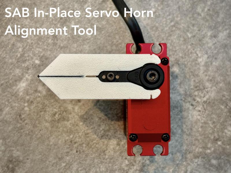 SAB Servo Horn Alignment Tool