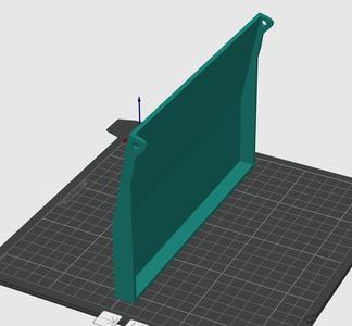 Pool skimmer door