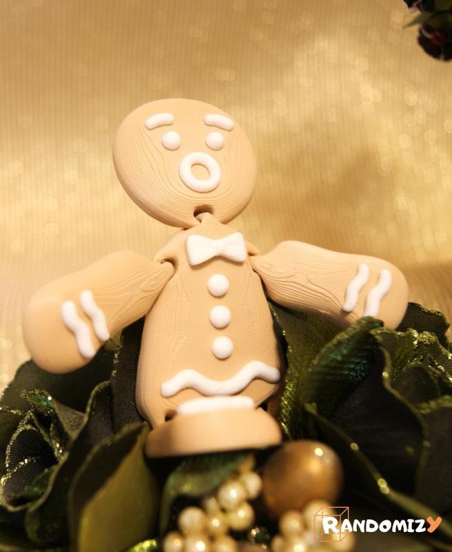 Flexi Gingerbread Man #3