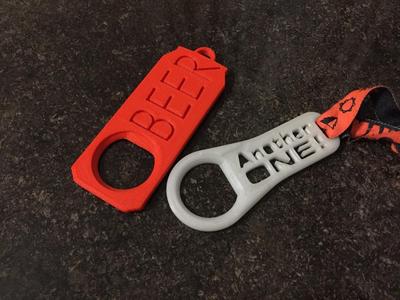 Bottle opener keychains