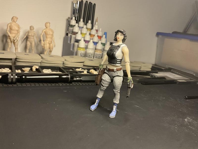 Agent Osuki - Articulated "Action Figure" Toy