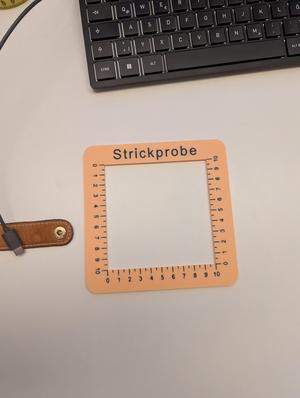 Strickprobe / Knitting sample