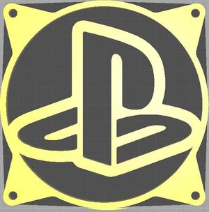 Playstation Logo Fan Grill