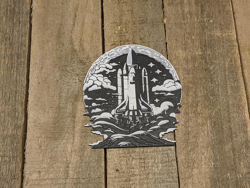 Space #1 - Shuttle Liftoff