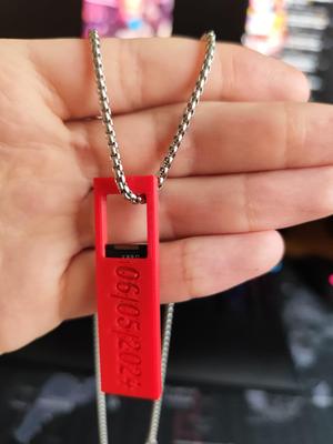 SD Card Necklace