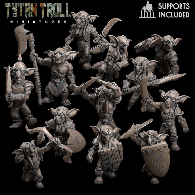 Goblin Raider Pack [Pre-Supported]