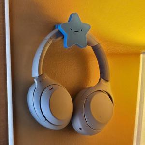 Cute Star Headphone Wall Mount