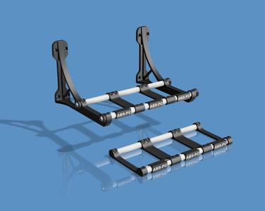 Universal spool stand and wall rack