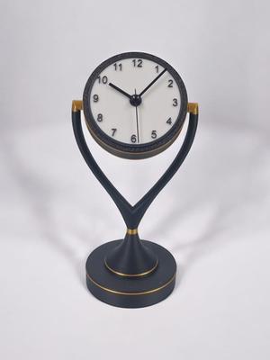 Elegant Desk Clock - contemporary Art Deco style