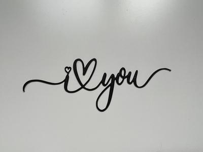 I Love You Wall Art #2