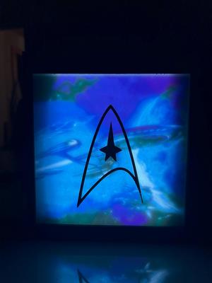 Lightbox Star Trek Enterprise litho color