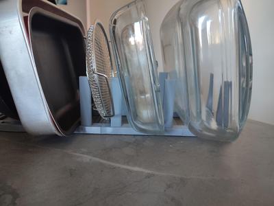 Modular dish / pyrex organizer