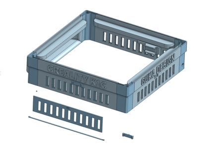 Creality K1C Riser gukaDesign V2