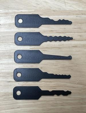 Wafer Jiggler - Lock Pick