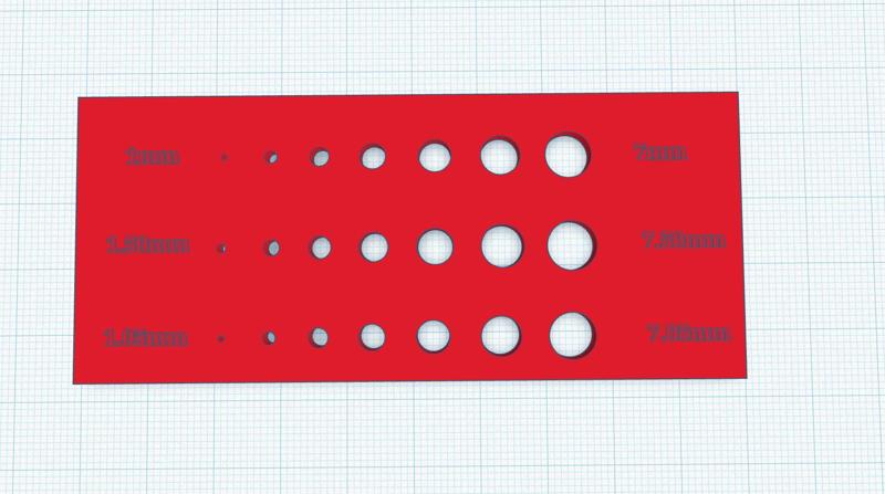 dowel hole finder/test