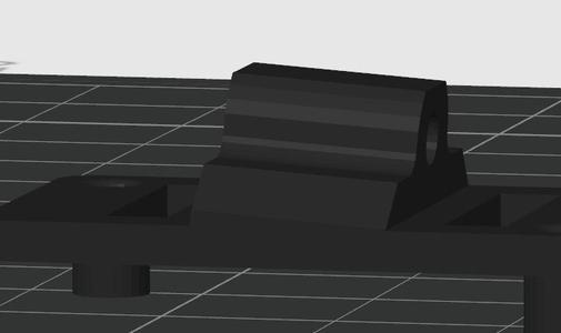 Creality k1 camera support Remix better view angle