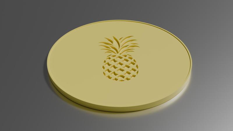 Pineapple Coaster
