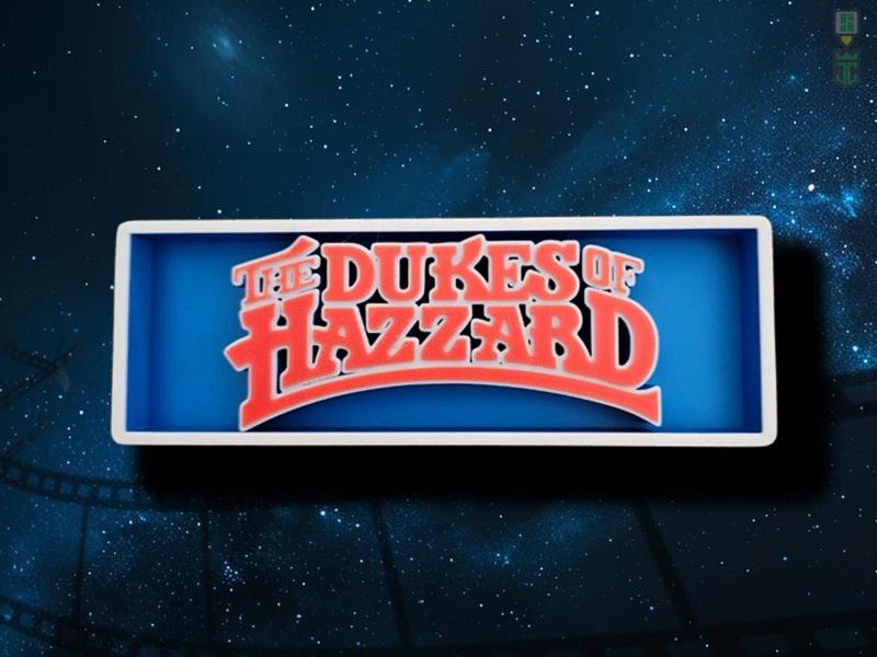 Dukes of Hazard Cinema Film Room Sign Box
