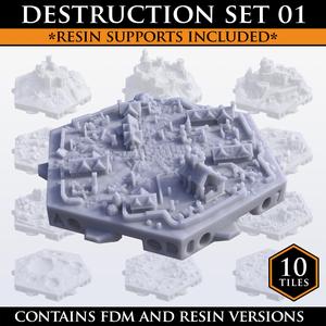 Hexton Hills Destruction Set 01