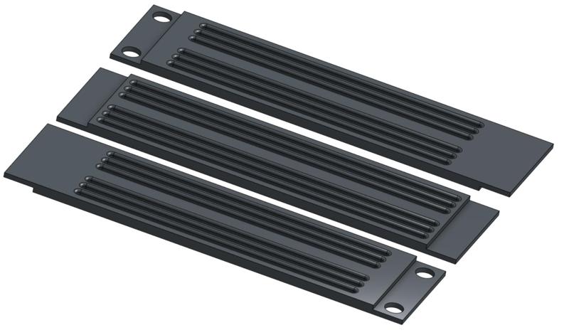 19 inch 1U Rack Slotted Blank Panel Cover