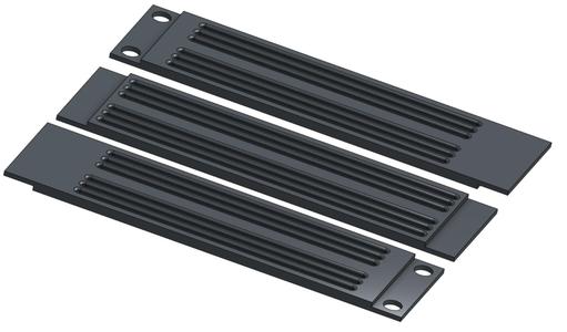19 inch 1U Rack Slotted Blank Panel Cover