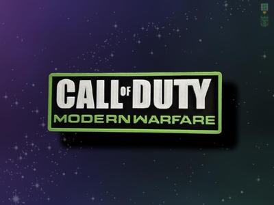 Call of Duty Modern Warfare Cinema Film Room Sign Box