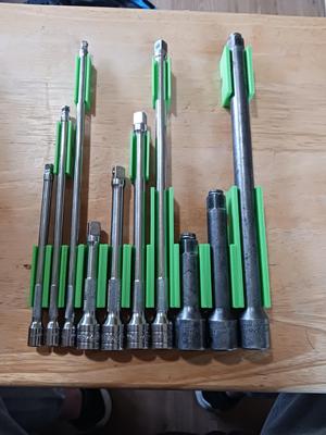 Universal extension holder/organizer