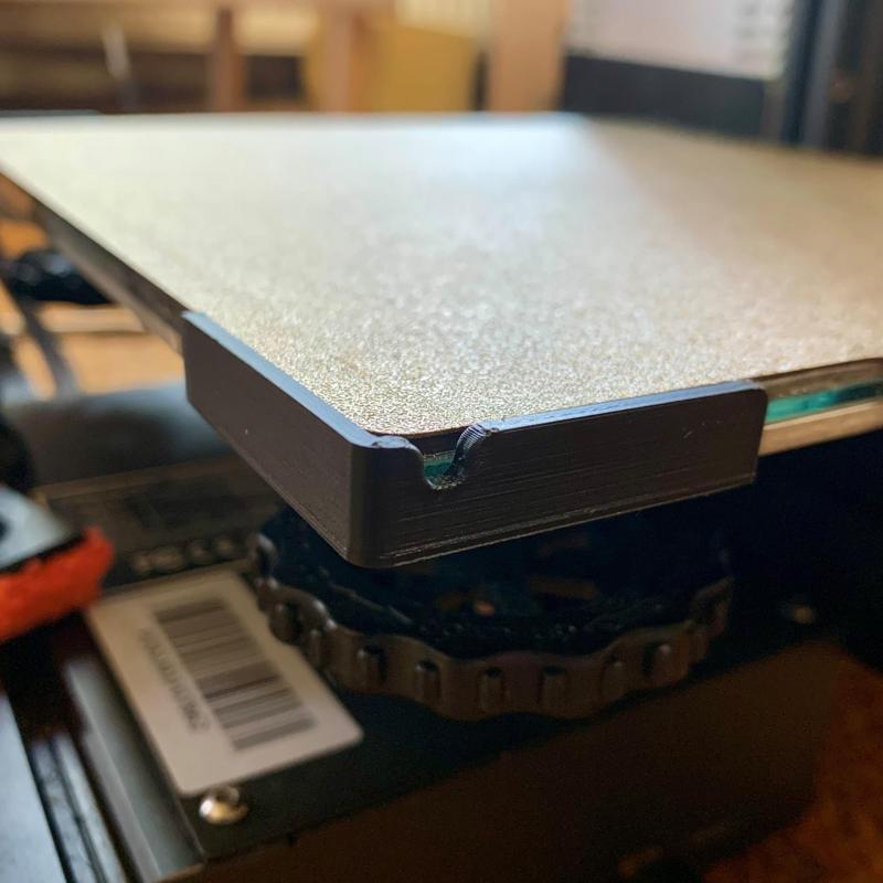 Ender 3 Bed Glass + PEI Aligner