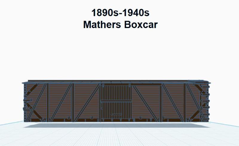 Mathers Boxcar (HO SCALE)