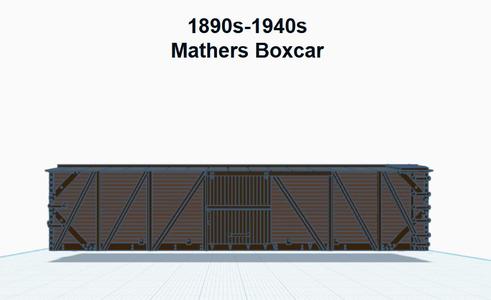 Mathers Boxcar (HO SCALE)