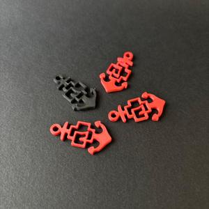 Rammstein Seemann anchor pendant