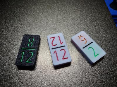 Mexican Train "Double 12" Domino Set