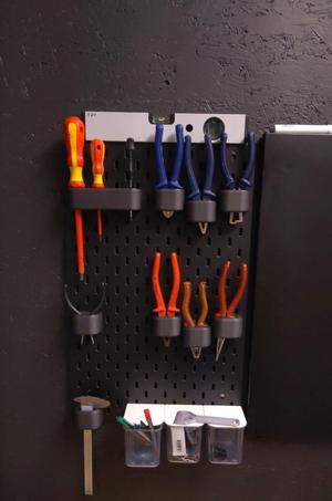 IKEA Skadis tool holders
