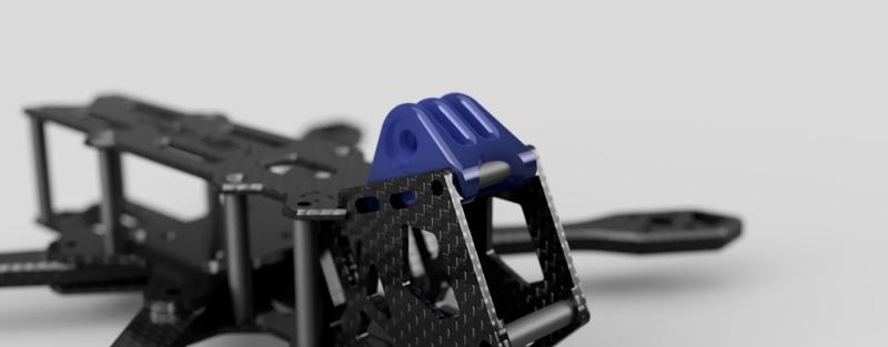 JeNo 5" action cam standard support (GoPro , DJI)