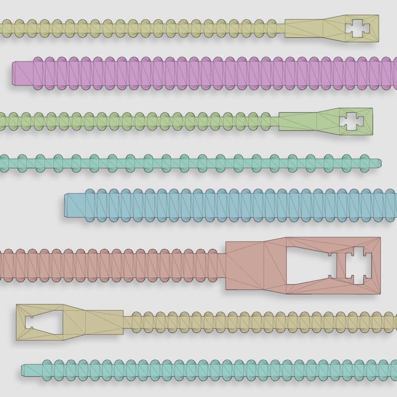 Parametric Zip-Tie / Cable-Tie