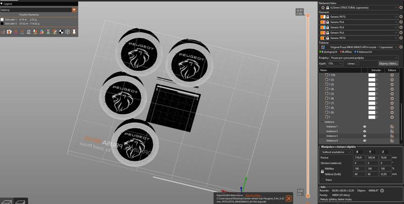 Center wheel hub Peugeot 2008 I
