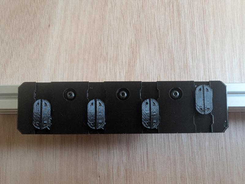 Multiplate 2525 rail interface