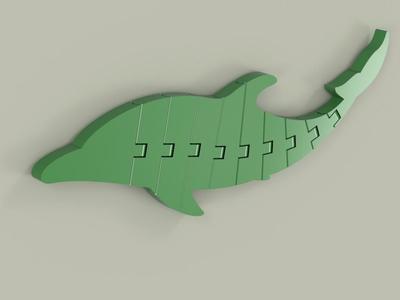 Flexi Articulated Dolphin 2