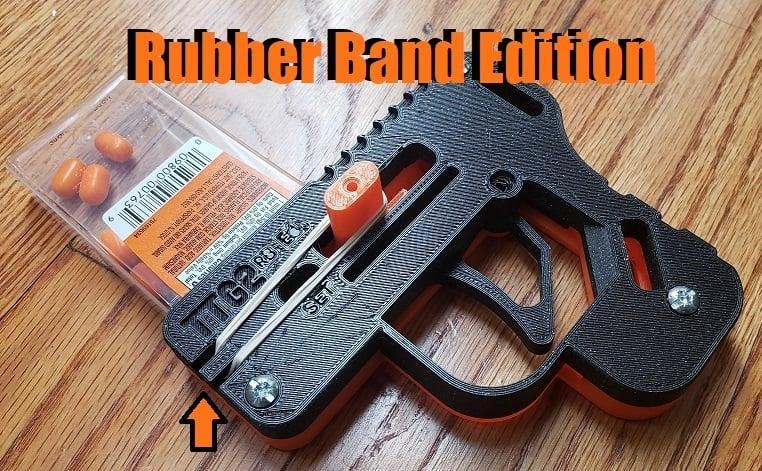 Tic Tac Gun Rubber Band Edition