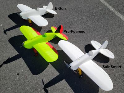 RC Sportster Airplane by HOLOMODELS RC. NO INFILL OR TRAVEL MOVES!! 3MF’s and G-Codes!